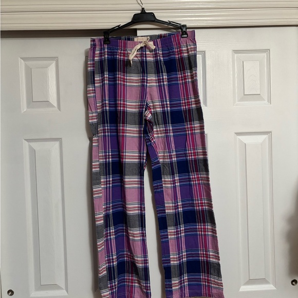 ❤️NWOT, GAP Plaid Lounge Pants in Pink and Blue🚚MOVING SALE - Picture 4 of 5